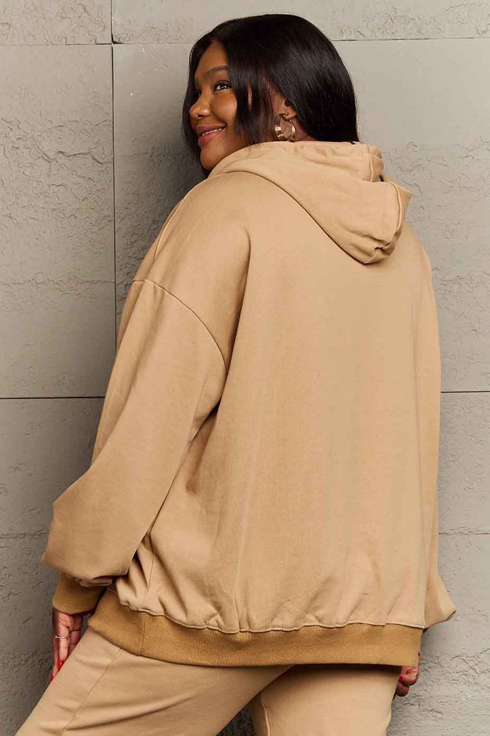 Simply Love Simply Love Full Size BORN FREE Graphic Hoodie - LoveNest Treasures
