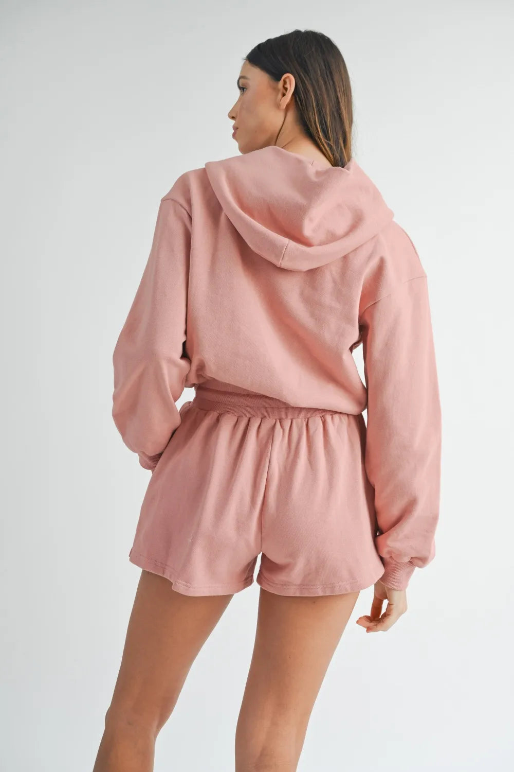 MABLE French Terry Hooded Romper - LoveNest Treasures