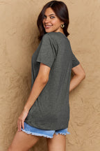 Simply Love Full Size NO PROBLEM Graphic Cotton Tee - LoveNest Treasures