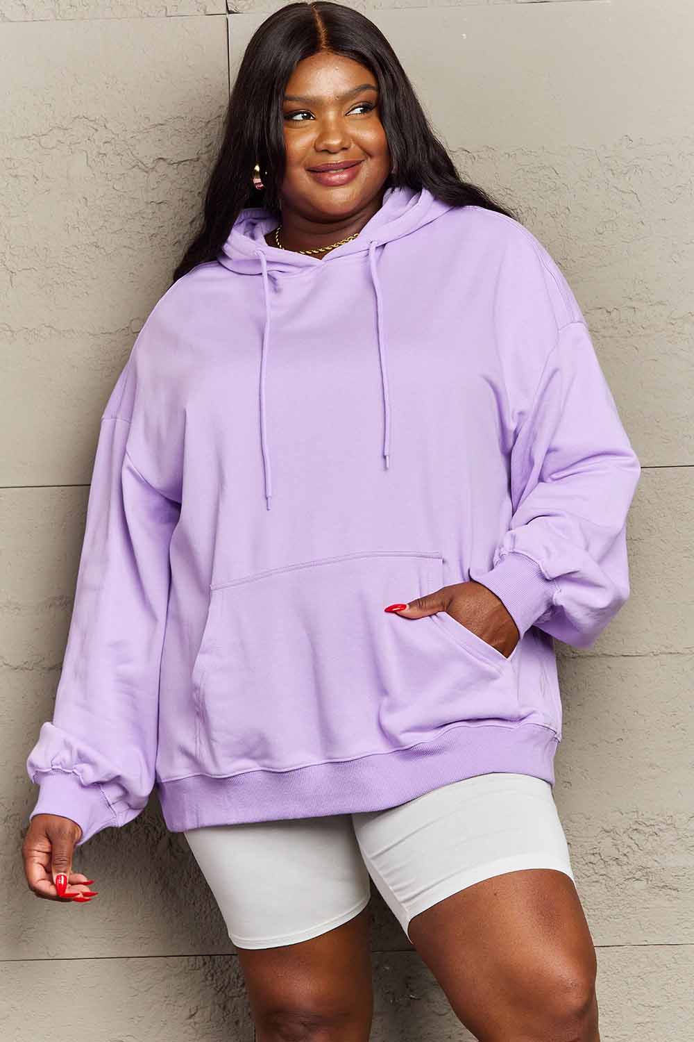 Simply Love Simply Love Full Size Leopard Slogan Graphic Hoodie - LoveNest Treasures