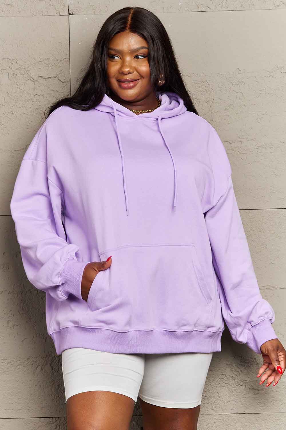 Simply Love Simply Love Full Size Leopard Slogan Graphic Hoodie - LoveNest Treasures