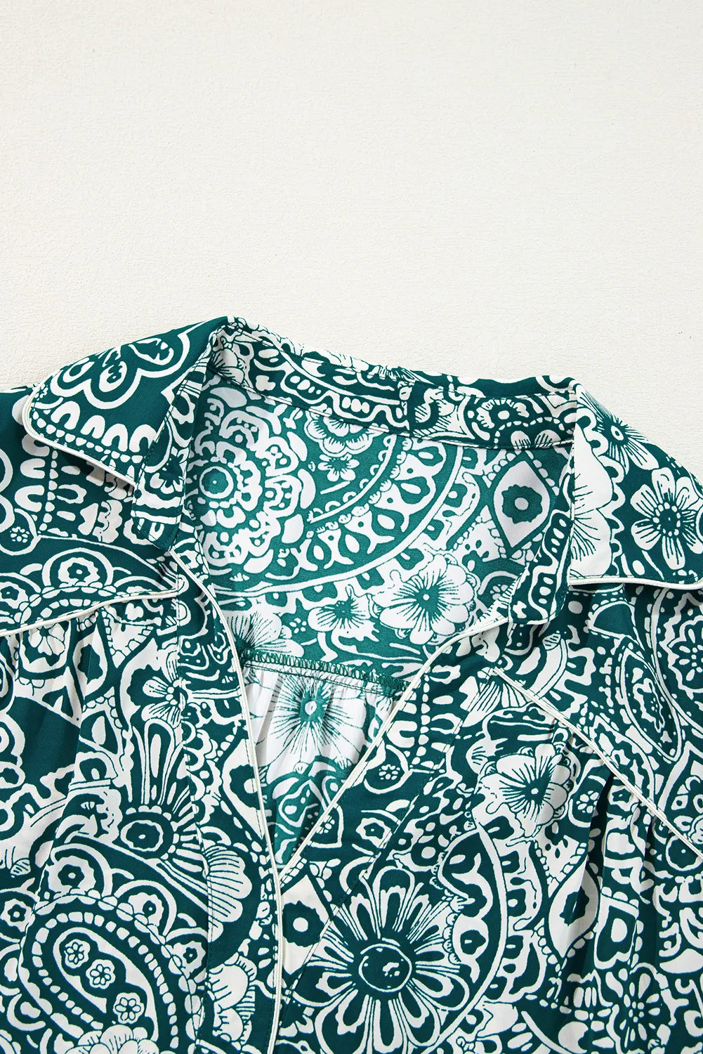 Plus Size Ruffled Printed Flounce Sleeve Dress - LoveNest Treasures