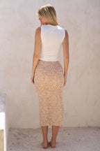 Jade By Jane Full Size Zebra Print Side Slit Midi Skirt Plus Size - LoveNest Treasures