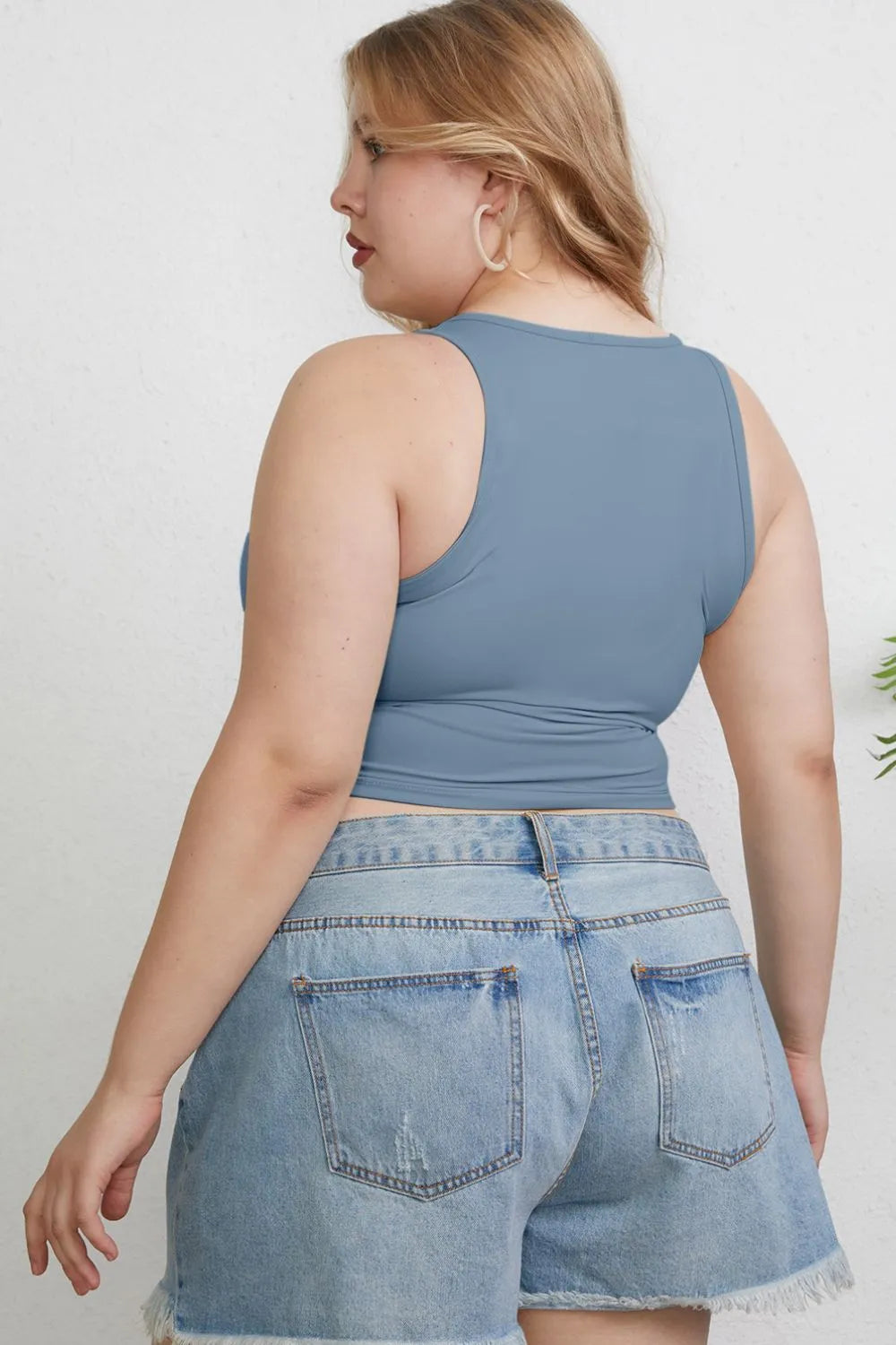 Basic Bae Full Size Round Neck Slim Tank - LoveNest Treasures
