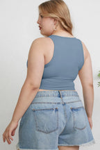 Basic Bae Full Size Round Neck Slim Tank - LoveNest Treasures