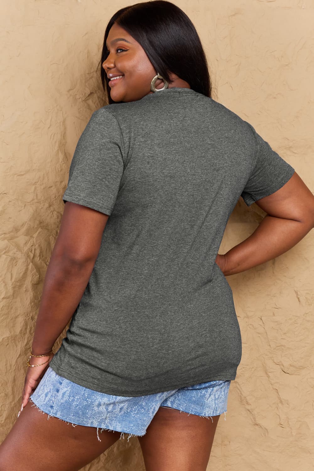 Simply Love Full Size NO PROBLEM Graphic Cotton Tee - LoveNest Treasures