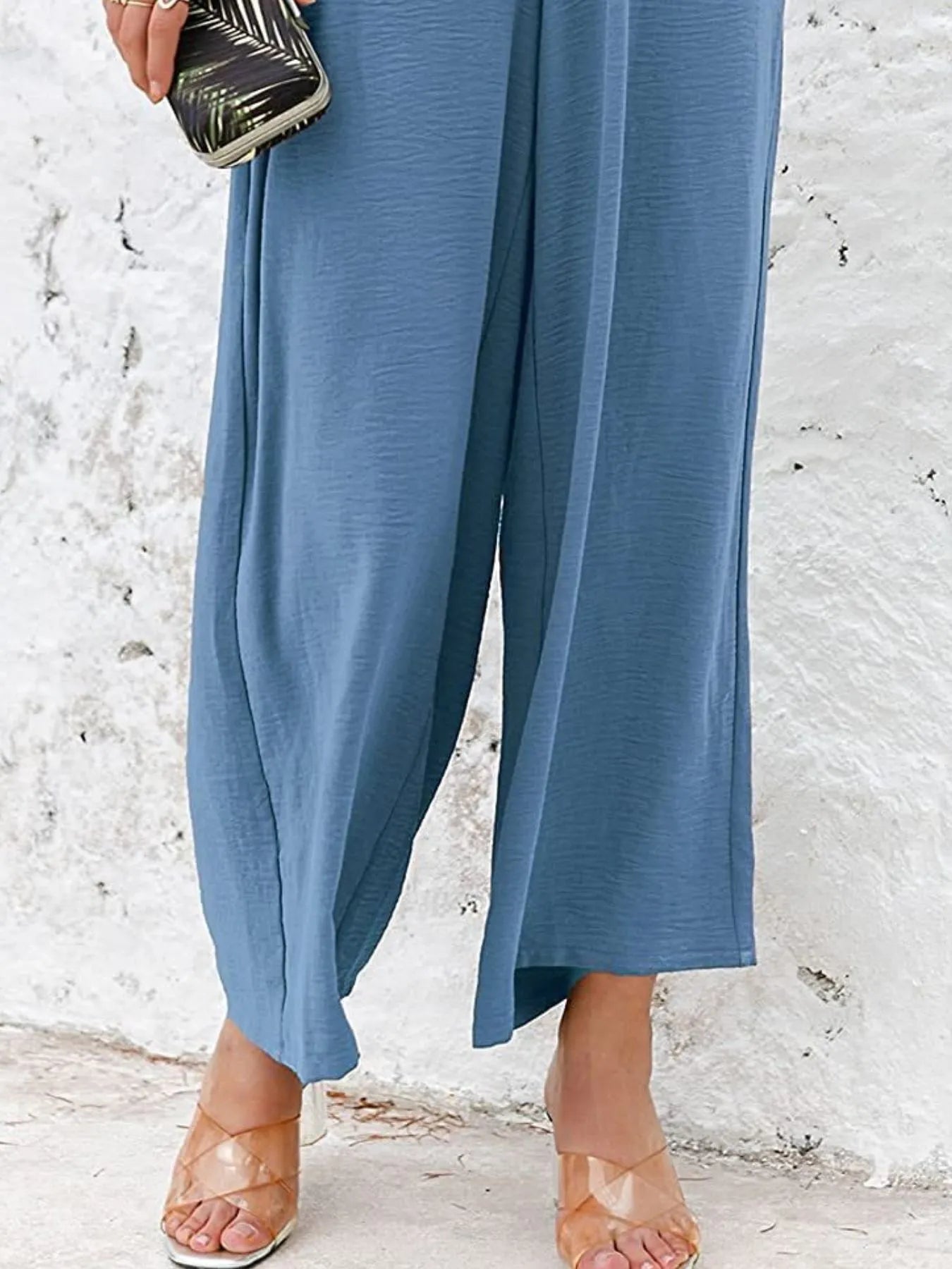Full Size Wide Leg Pants with Pockets Plus Size - LoveNest Treasures