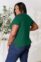 Basic Bae Full Size Round Neck Short Sleeve T-Shirt - LoveNest Treasures
