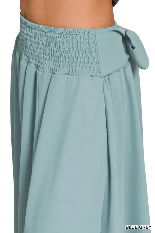 Zenana Heavy Woven Span Crop Tee & Skirt Set - LoveNest Treasures