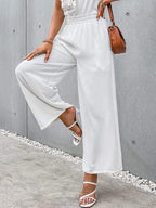Full Size Wide Leg Pants with Pockets Plus Size - LoveNest Treasures