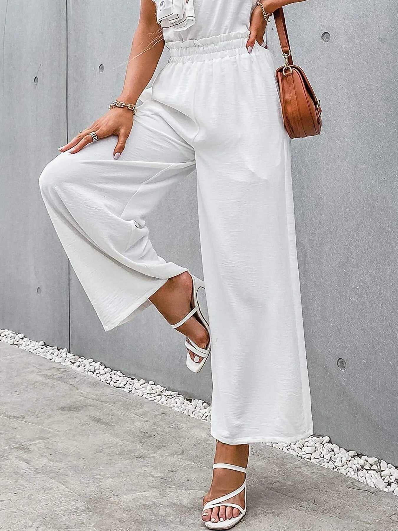 Full Size Wide Leg Pants with Pockets Plus Size - LoveNest Treasures