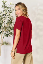 Basic Bae Full Size Round Neck Short Sleeve T-Shirt - LoveNest Treasures
