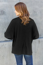 Double Take Full Size Round Neck Long Sleeve T-Shirt - LoveNest Treasures