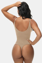 Spaghetti Strap Tummy Control Bodysuit - LoveNest Treasures