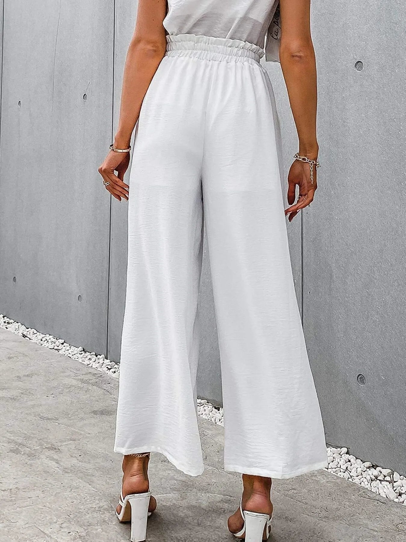 Full Size Wide Leg Pants with Pockets Plus Size - LoveNest Treasures