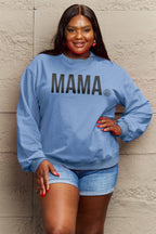 Simply Love Full Size MAMA Graphic Long Sleeve Sweatshirt - LoveNest Treasures