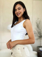 Basic Bae Full Size Square Neck Sleeveless Bodysuit - LoveNest Treasures