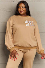 Simply Love Simply Love Full Size Round Neck Dropped Shoulder DOG MOM Graphic Sweatshirt - LoveNest Treasures