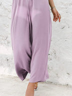 Full Size Wide Leg Pants with Pockets Plus Size - LoveNest Treasures