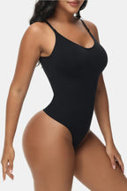 Spaghetti Strap Tummy Control Bodysuit - LoveNest Treasures