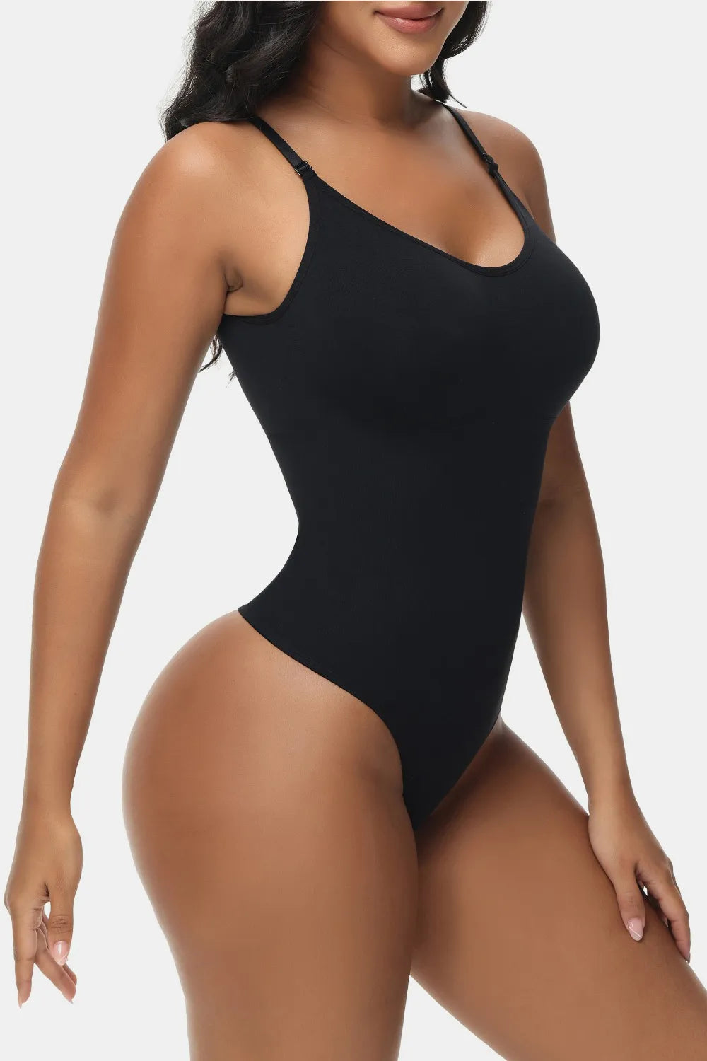 Spaghetti Strap Tummy Control Bodysuit - LoveNest Treasures