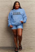 Simply Love Full Size MAMA Graphic Long Sleeve Sweatshirt - LoveNest Treasures